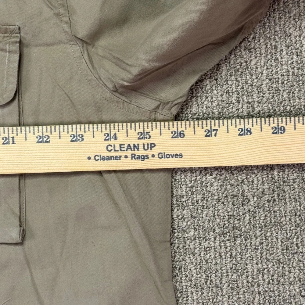 Vintage Banana Republic B.R.C.R. Civilian Reserve Khaki Safari Shirt Large